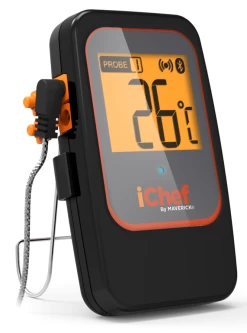 Maverick BT-600 Extended Range Bluetooth - Grillthermometer - IChef - Mit 2 Temperaturfühlern