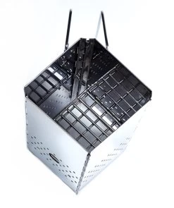 McBrikett Klappkamin / Zusammenklappbarer Anzündkamin -Broil King Store Mc Brikett Klapp Kamin 4