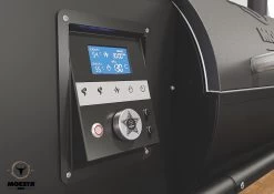 Moesta Pelletgrill Sheriff Inklusive Bambus Ablagebrett - Modell 2023 14 Moesta Pelletgrill Sheriff Inklusive Bambus Ablagebrett - Modell 2023 -Broil King Store Moesta BBQPelletgrill Bedienung digital