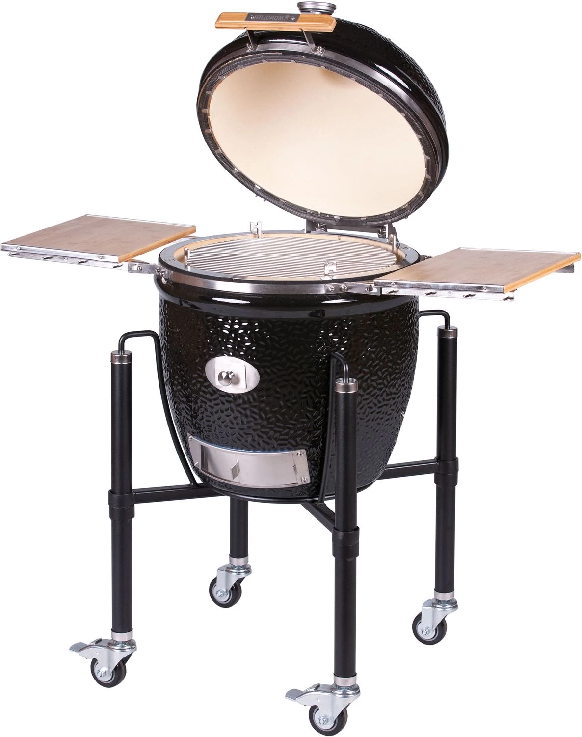 Monolith Grill CLASSIC PRO-Serie 2.0 Schwarz - MIT Gestell Und Seitentischen 8 Monolith Grill CLASSIC PRO-Serie 2.0 Schwarz - MIT Gestell Und Seitentischen – Bild 6