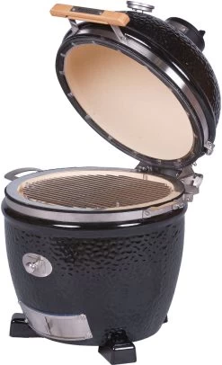 Monolith Grill Junior PRO Serie 2.0 Schwarz - OHNE Gestell -Broil King Store Monolith Keramik Grill Junior PRO Serie 2 0 121022 black 10