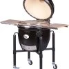 Monolith Grill LeCHEF PRO-Serie 2.0 Schwarz - MIT Gestell Und Seitentischen 1 Monolith Grill LeCHEF PRO-Serie 2.0 Schwarz - MIT Gestell Und Seitentischen -Broil King Store Monolith Keramik Grill Le Chef PRO Serie 2 0 121030 black 2