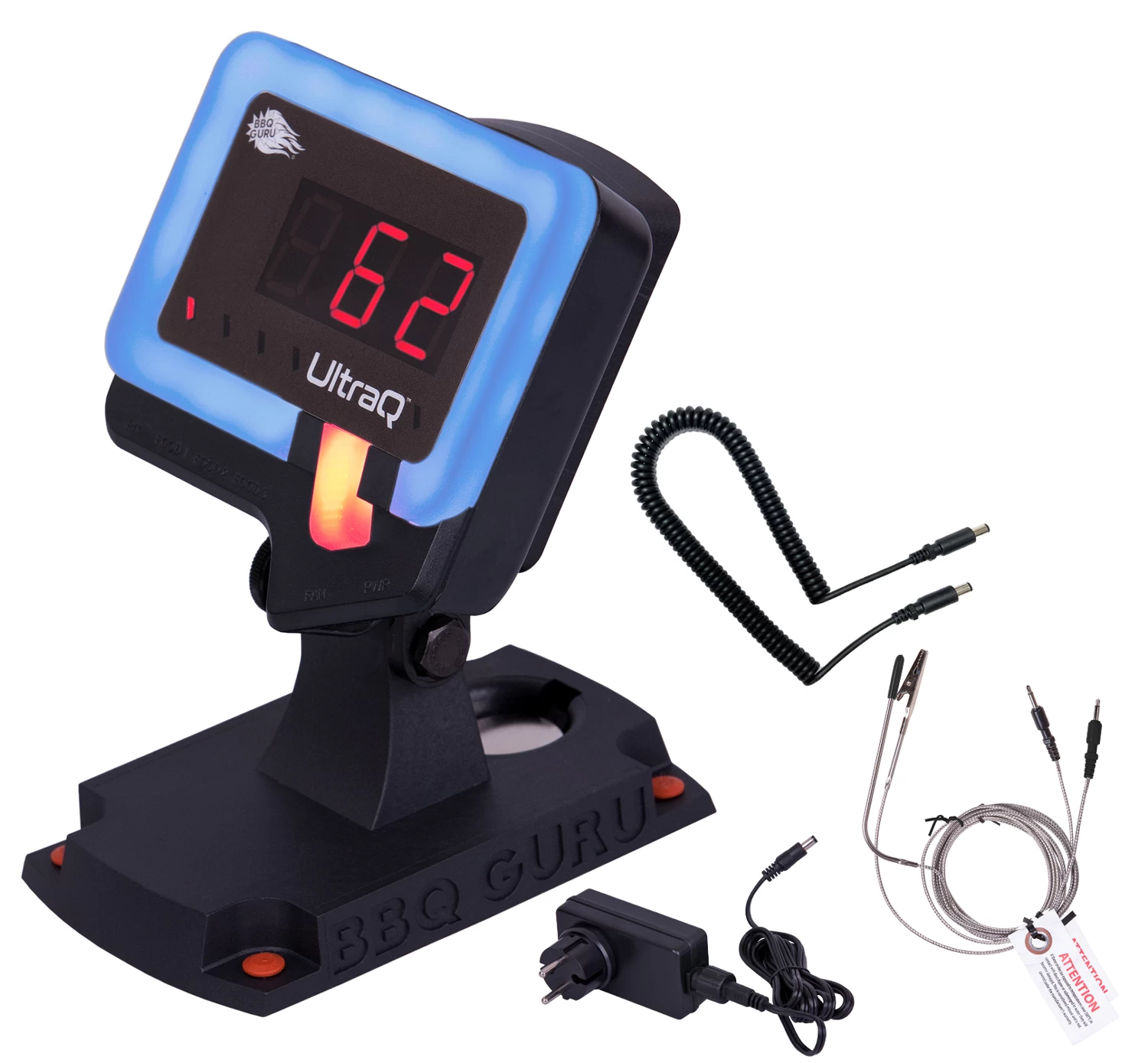 Monolith Grill CLASSIC BBQ GURU - PRO-Serie 2.0 Schwarz - MIT Gestell Und Seitentischen - Inkl. UltraQ Controller Set 3 Monolith Grill CLASSIC BBQ GURU - PRO-Serie 2.0 Schwarz - MIT Gestell Und Seitentischen - Inkl. UltraQ Controller Set