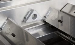 Napoleon Prestige Pro 665-3 Edelstahl Einbaugrill Gas - Inkl. Drehspieß - Modell 2023 -Broil King Store Napoelon Prestige Pro Brennerabdeckungen Sear Plates 1