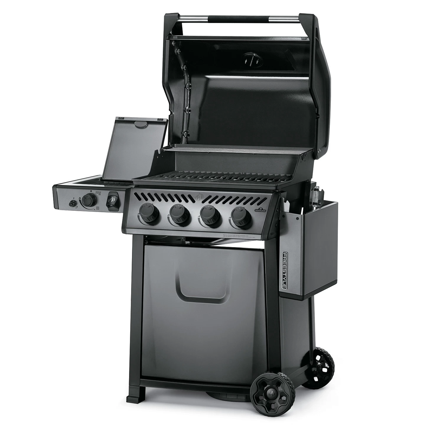 Napoleon Freestyle 425 Gasgrill, Graphit - Mit Sizzle Zone - Modell 2023 - X-DEAL Inkl. Drehspieß 8 Napoleon Freestyle 425 Gasgrill, Graphit - Mit Sizzle Zone - Modell 2023 - X-DEAL Inkl. Drehspieß – Bild 6