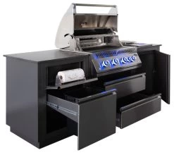 Napoleon Outdoor Küche Oasis Compact 105 Mit BIG32 Einbaugrill Und Einbau Sizzle Zone - Inkl. Arbeitsplatte Aus Feinsteinzeug -Broil King Store Napoleon Oasis Compact BIG32 Kuechenrollenhalter Muelleimer 3 1678963787