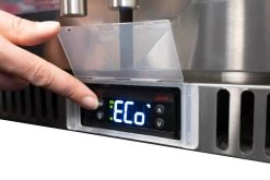 Napoleon Outdoor - Kühlschrank, 210 Liter, 2-türig Mit Doppelverglasung Und LED Beleuchtung - Wasserdicht Nach IP24 -Broil King Store Napoleon Outdoor Kueche Kuehlschrank Eco Mode