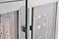 Napoleon Outdoor - Kühlschrank, 210 Liter, 2-türig Mit Doppelverglasung Und LED Beleuchtung - Wasserdicht Nach IP24 -Broil King Store Napoleon Outdoor Kueche Kuehlschrank Griffe