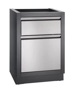 Napoleon Luxus Outdoor Küche Oasis 400 Mit Prestige Pro 825 Edelstahl Einbaugrill Ohne Vordefinierte Arbeitsplatte -Broil King Store Napoleon Outdoor Kueche Oasis Modul Schrank 1