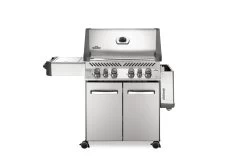 Napoleon Prestige 500, Edelstahl Gasgrill, Erdgas - Mit Safety Glow - Modell 2023 -Broil King Store Napoleon Prestige 500 Gasgrill Edelstahl klappbare ablage