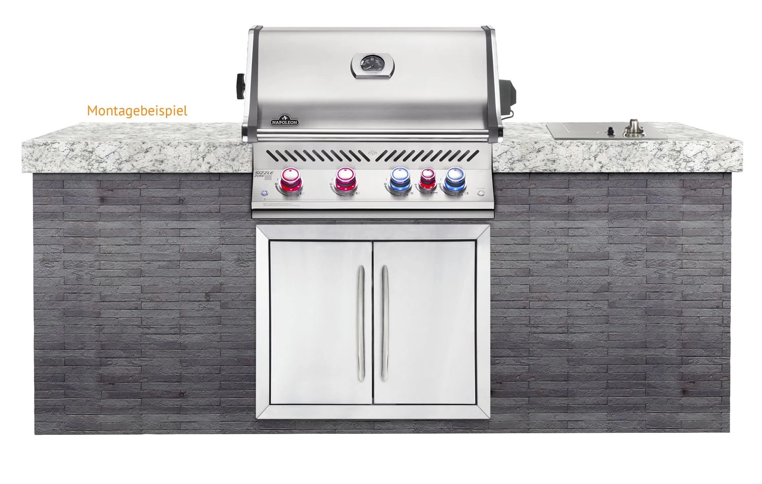 Napoleon Prestige Pro 500-3 Edelstahl Einbaugrill Gas - Inkl. Drehspieß - Modell 2023 9 Napoleon Prestige Pro 500-3 Edelstahl Einbaugrill Gas - Inkl. Drehspieß - Modell 2023 – Bild 7