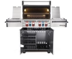 Napoleon Prestige Pro 500-3 Edelstahl Gasgrill Inkl. Drehspieß - Modell 2023 - SMART Deal Inkl. Grillfürst Grill Control -Broil King Store Napoleon Prestige Pro 500 offen 02