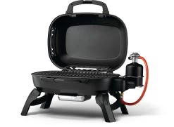 Napoleon TravelQ 240 Kompakt Gasgrill Schwarz- Modell 2023 -Broil King Store Napoleon TravelQ TQ240 Kompakt abnehmbarer Kartuschenhalter