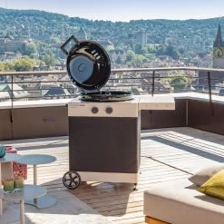 Outdoorchef Gas Kugelgrill Arosa 570 G Tex Inkl. Blazing Zone + Cooking Zone -Broil King Store Outdoorchef Arosa 570 G Tex mood 1