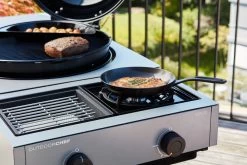 Outdoorchef Blazing Zone + Cooking Zone Kit Plus Für Arosa Evo Grey Steel 22 Outdoorchef Blazing Zone + Cooking Zone Kit Plus Für Arosa Evo Grey Steel -Broil King Store Outdoorchef Arosa Erweiterung Infrarotbrenner Seitenkocher