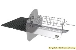Outdoorchef Dualchef S 425 G Edelstahl Gasgrill Mit Seitenkocher -Broil King Store Outdoorchef Dualchef Heat Diffuser Drehspiess