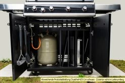 Outdoorchef Dualchef S 425 G Edelstahl Gasgrill Mit Seitenkocher -Broil King Store Outdoorchef Dualchef S 425 G Unterschrank
