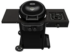 Outdoorchef Gas Kugelgrill Davos 570G Pro Mit Cooking Zone (Seitenkocher) & Abdeckhaube