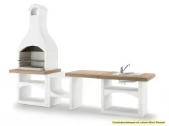 Palazzetti Outdoor Küche: Modul Grillkamin Brioni Inkl. Montagematerial -Broil King Store Palazzetti Grillkamin Brioni Outdoor Kueche Kombi 2