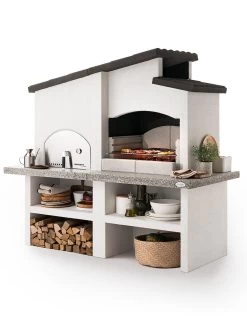 Palazzetti Grillkamin New Zealand 2 Mit Pizzaofen Inkl. Montagematerial -Broil King Store Palazzetti Grillkamin New Zealand 2