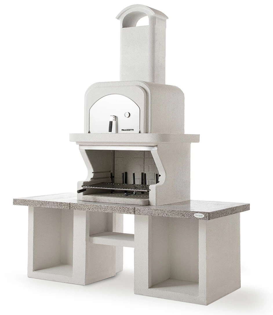 Palazzetti Grillkamin Pamplona Mit Pizzaofen Inkl. Montagematerial 3 Palazzetti Grillkamin Pamplona Mit Pizzaofen Inkl. Montagematerial