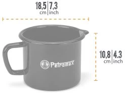 Petromax Emaille Milchtopf / 1000 Ml / Schwarz 7 Petromax Emaille Milchtopf / 1000 Ml / Schwarz -Broil King Store Petromax Milchtopf Emaille 1000ml schwarz Abmessungen