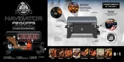 Pit Boss Pelletgrill Navigator 150 23 Pit Boss Pelletgrill Navigator 150 -Broil King Store Pit Boss Navigator 150 tragbarer Pelletgrill