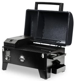 Pit Boss Pelletgrill Navigator 150 17 Pit Boss Pelletgrill Navigator 150 -Broil King Store Pit Boss Pelletgrill Navigator 150 10805 seitlich offen
