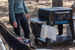 Pit Boss Plancha Grill Ultimate Plancha 2-Brenner - Mit Untergestell -Broil King Store Pit Boss Planchagrill 2 Brenner Seitenablage Kuechenrollenhalter