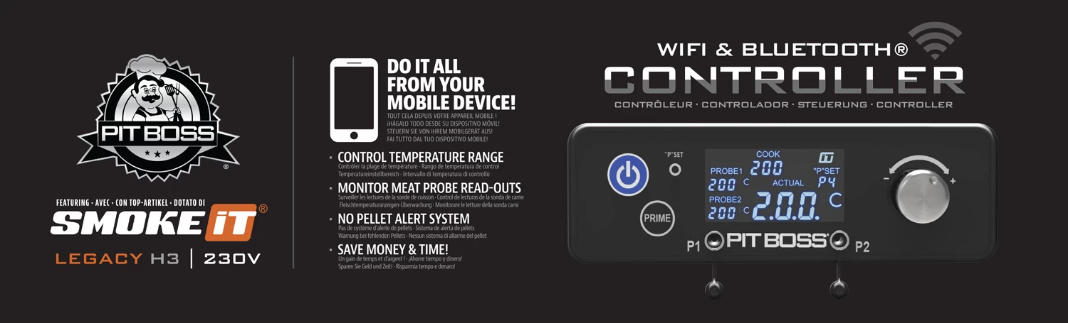 Pit Boss Wifi Control Board Für Pelletgrill Navigator 550 / 1230 3 Pit Boss Wifi Control Board Für Pelletgrill Navigator 550 / 1230