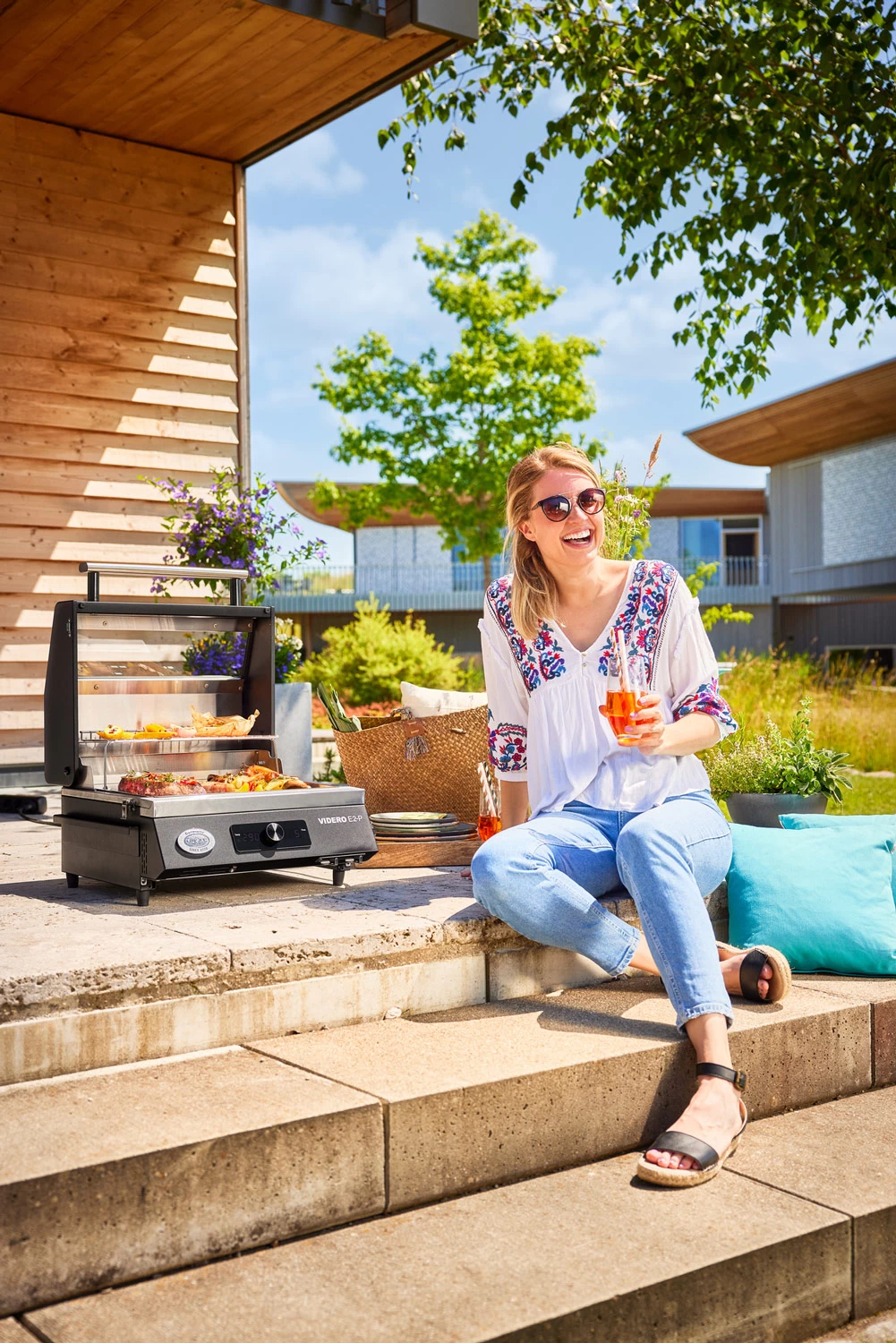 Rösle Elektrogrill Videro E2-P Campinggrill 9 Rösle Elektrogrill Videro E2-P Campinggrill – Bild 7