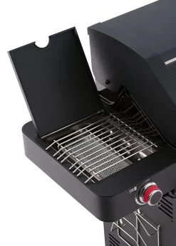 Rösle Videro G4-S VARIO+ Schwarz Gasgrill - FC Bayern Edition -Broil King Store Roesle Gasgrill Videro FC Bayern Detail Prime Zone Grillrost 1