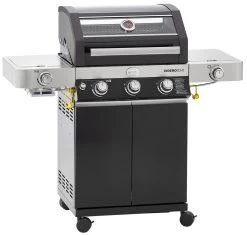 Rösle Gasgrill Videro G3-S VARIO+ Schwarz - Modell 2023 - X-DEAL Inkl. Abdeckhaube Und Grillplatte