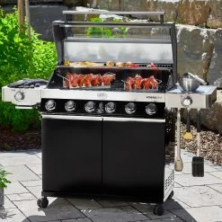 Rösle Gasgrill Videro G6-S VARIO+ Schwarz - Modell 2023 -Broil King Store Roesle Gasgrill Videro G6 S Mood 1