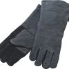 Rösle Grillhandschuhe Leder (Paar) -Broil King Store Roesle Grillhandschuh Leder Grau r25031