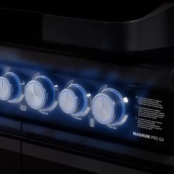 Rösle Gasgrill Magnum PRO G4-S Inkl. Abdeckhaube - Modell 2023 24 Rösle Gasgrill Magnum PRO G4-S Inkl. Abdeckhaube - Modell 2023 -Broil King Store Roesle Magnum Pro G4 S Drehregler beleuchtet