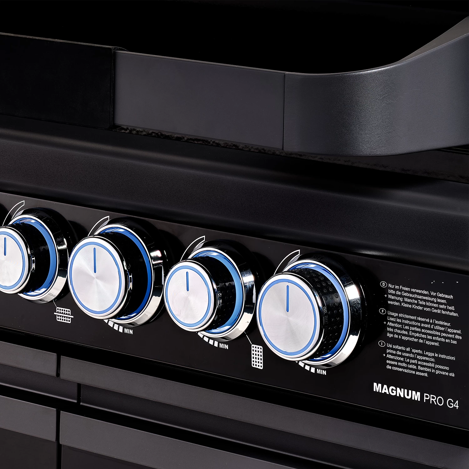 Rösle Gasgrill Magnum PRO G4-S Inkl. Abdeckhaube - Modell 2023 11 Rösle Gasgrill Magnum PRO G4-S Inkl. Abdeckhaube - Modell 2023 – Bild 9