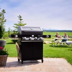 Rösle Gasgrill Videro G4-S Vario+ Nero Matt-schwarz - Modell 2023 -Broil King Store Roesle Videro G4 S Vario NERO matt schwarz Vario Halter 1