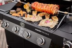 Rösle Gasgrill Videro Pro G4-S Vario+ Mattschwarz - Modell 2023 -Broil King Store RoesleVidero Pro G4 S Grillflaeche Grillgut