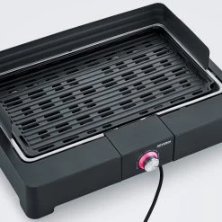 Severin Elektro Tischgrill Mit Grillplatte - 2.200 Watt -Broil King Store Severin Elektro Tischgrill Grillplatte Detail