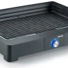 Severin Elektro Tischgrill Mit Grillplatte - 2.200 Watt 2 Severin Elektro Tischgrill Mit Grillplatte - 2.200 Watt -Broil King Store Severin Elektro Tischgrill Grillplatte PG8567 side