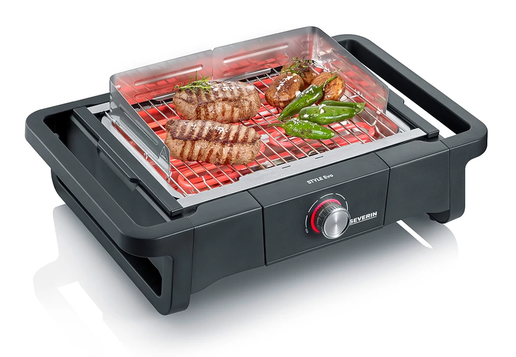 Severin Elektro Tischgrill STYLE Evo - 2.500 Watt 6 Severin Elektro Tischgrill STYLE Evo - 2.500 Watt – Bild 4