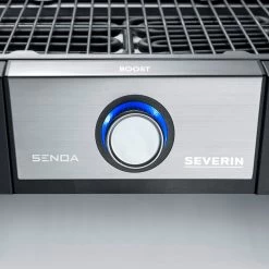 Severin Elektro Tischgrill SENOA Boost - Boost Zone 500°C - 3.000 W 12 Severin Elektro Tischgrill SENOA Boost - Boost Zone 500°C - 3.000 W -Broil King Store Severin Senoa boost s PG8113 Drehknopf beleuchtet blau