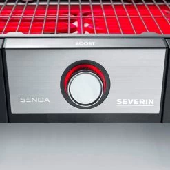 Severin Elektro Tischgrill SENOA Boost - Boost Zone 500°C - 3.000 W 13 Severin Elektro Tischgrill SENOA Boost - Boost Zone 500°C - 3.000 W -Broil King Store Severin Senoa boost s PG8113 Drehknopf beleuchtet rot