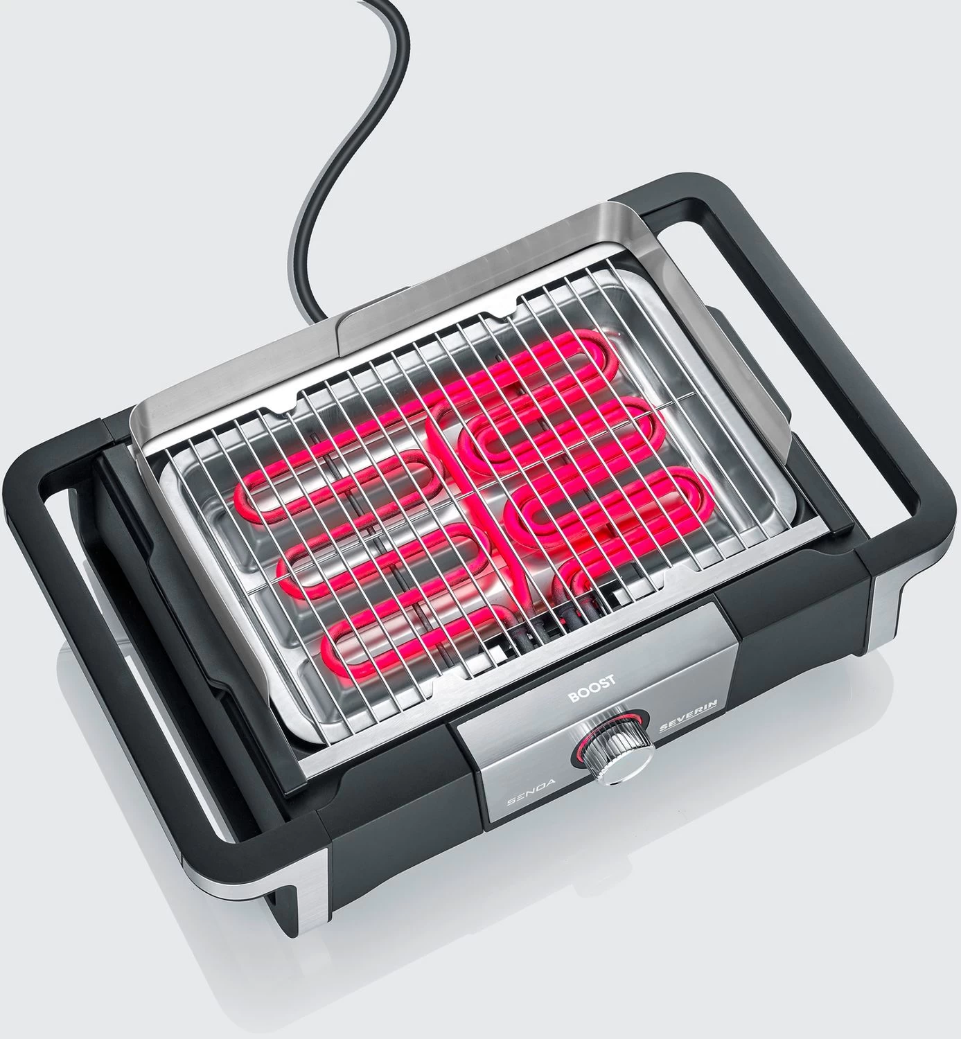 Severin Elektro Tischgrill SENOA Boost - Boost Zone 500°C - 3.000 W 9 Severin Elektro Tischgrill SENOA Boost - Boost Zone 500°C - 3.000 W – Bild 7