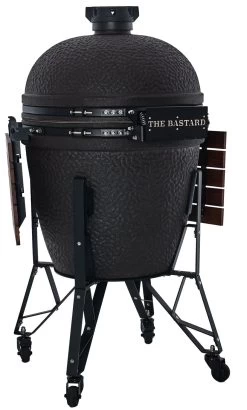 The Bastard Keramikgrill Urban XL - Complete - Schwarz Matt - Modell 2023 15 The Bastard Keramikgrill Urban XL - Complete - Schwarz Matt - Modell 2023 -Broil King Store The Bastard XL Urban Keramikgrill BU210 Seitentisch abgeklappt