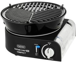 CADAC Camping Gasgrill Safari Chef 30 Compact - Kartuschenbetrieb -Broil King Store cadac safari chef 30 gasgrill 6525L1 10 UN