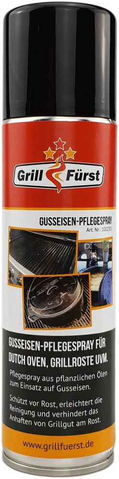 Grillfürst Dutch Oven Set / Gusseisen Pflegeset -Broil King Store grillfuerst gusseisen pflegespray