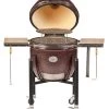 Monolith Grill LeChef Red Mit Gestell Und Seitentischen MG23R - Set - Auslaufmodell 2 Monolith Grill LeChef Red Mit Gestell Und Seitentischen MG23R - Set - Auslaufmodell -Broil King Store monolith lechef gestell offen 201030