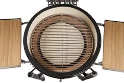 Monolith Grill LeChef Red Mit Gestell Und Seitentischen MG23R - Set - Auslaufmodell -Broil King Store monolith lechef innenaufbau 201030 black